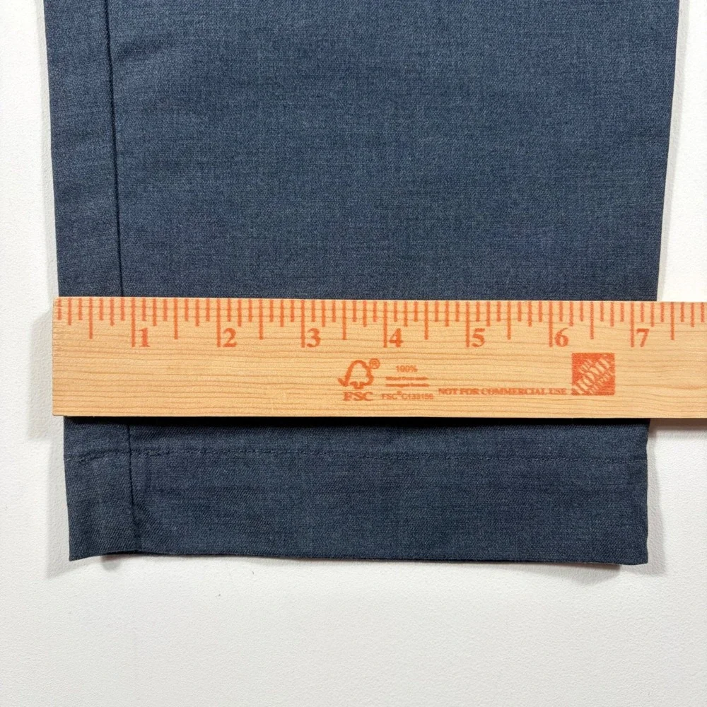 Banana Republic Core Temp Chino Mens 34x32 Slim Fit Performance Pants Navy NEW